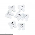 Rubber Tooth Erasers 24 PIECES  B005M4H0NE